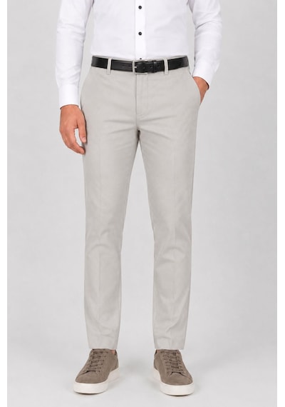 Classics Men Caserta Slim Fit Likralı Boru Erkek Kumaş Pantolon - 7712 Taş