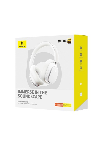 Bowie H1 Kablosuz Kulaklık, Bluetooth 5.2 Beyaz