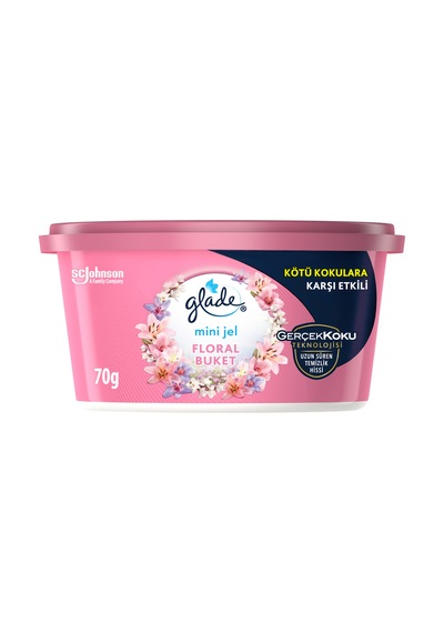 Mini Jel Oda Kokusu Floral Buket 3 'lü Set