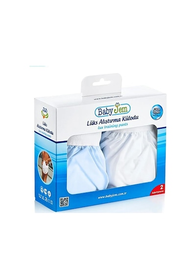 Babyjem Alıştırma Külodu 2'li Paket 3 Yaş Mavi