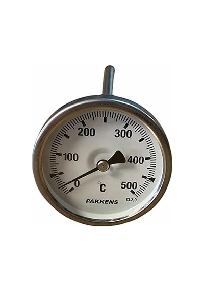 Pakkens Çap Ø63mm 0-500 C 50 Cm Dalma Boylu Taş Fırın, Kazan, Pizza, Pide, Ekmek, Seyyar, Köy Bahçe Fırını Te