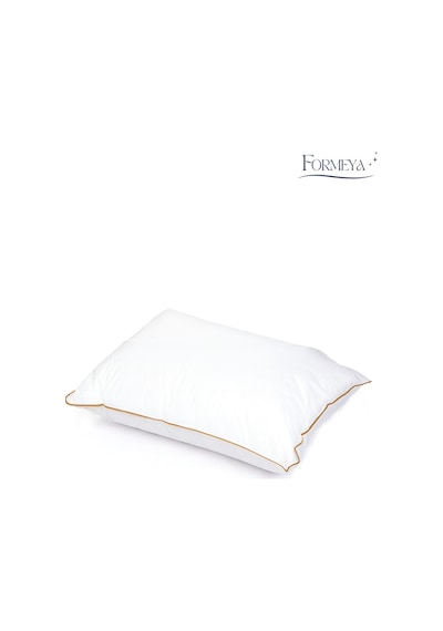 Gold Rengi Biyeli 1100 Gram 50x70 Cm 1 Adet, Lüks Otel Yastığı Beyaz
