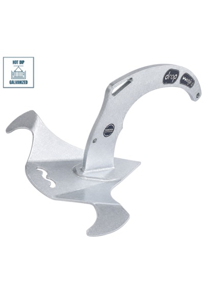 Wedge Drop Galvaniz Çapa 2.5 Kg.