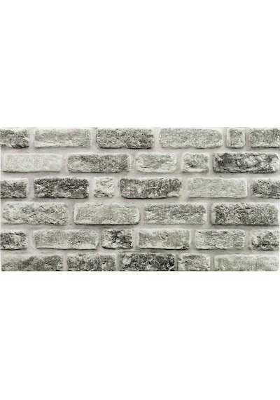 5 Adet X Tuğla Desenli 3D Strafor Köpük Duvar Kaplama Paneli (446785598)