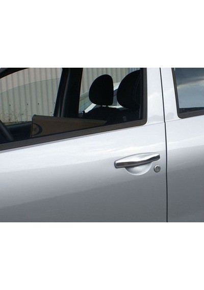 Renault Clio Symbol 2 Sedan Uyumlu Kapı Kolu 4 Parça 2009-2013 Paslanmaz Krom