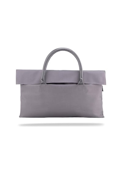 Classone Byn-el004 Wtxpro Su Geçirmez Kumaş 13-14 İnch Bayan Laptop, Notebook, Apple Uyumlu MacBook Air El Çantası- Tote Bag - Gri