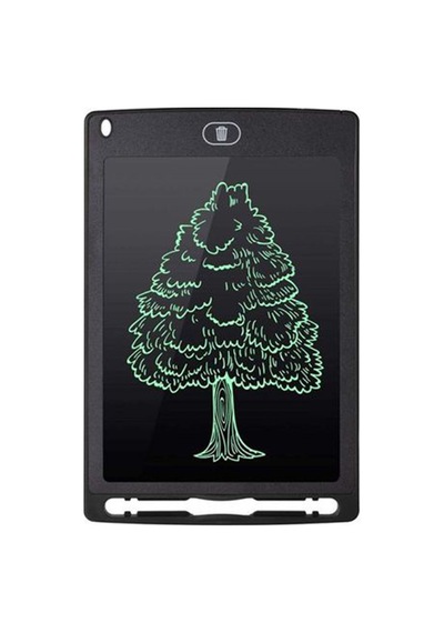 Writing Tablet Lcd 8.5 Inç Dijital Kalemli Çizim Yazı Tahtası Grafik Not Yazma Eğitim Tableti-siyah