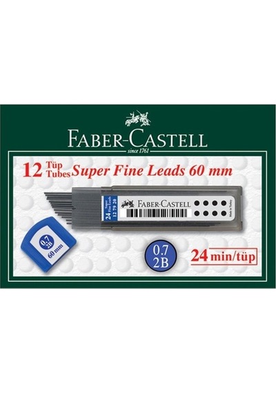 Faber-castell Min Super Fıne 2b 0.7 12 Adet