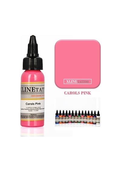 1 Oz Xlinetattoo Carols Pınk Dövme Boyası - 30Ml Pembe Dövme Müre