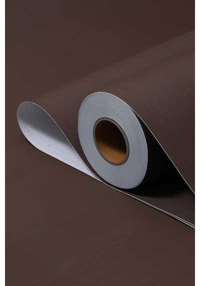 Yapışkanlı Folyo - Minimal Ahşap Ceviz Kaplama Kağıdı - Mobilya Duvar Kapı - 120cm Genişlik - Mw757 120 X 50 Cm