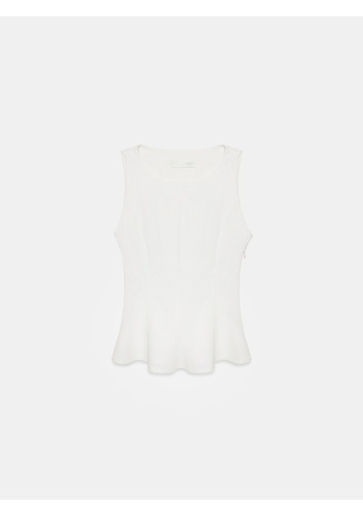 Dilvin 50544 Korse Peplum Bluz-açık Taş