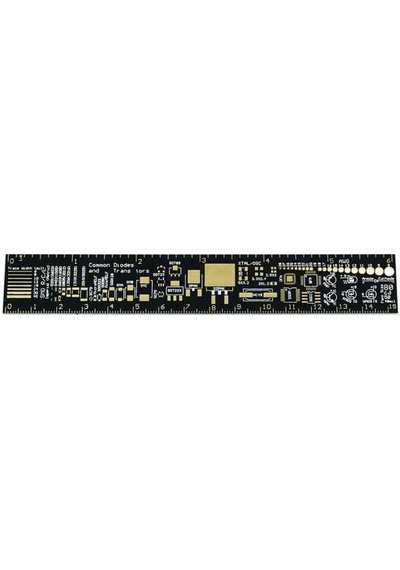 Pcb Referans Cetveli - Mühendislik Cetveli - 15 CM