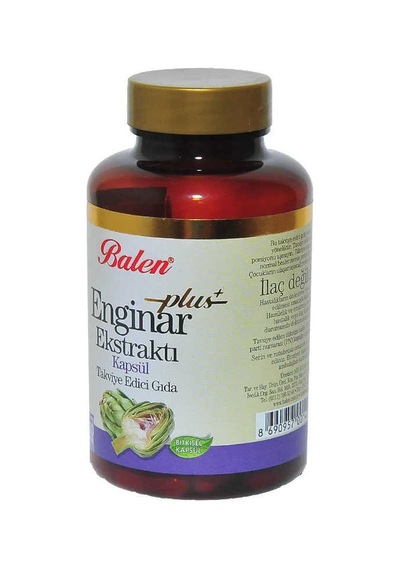 Enginar Ekstraktı Plus+ 100 Kapsül