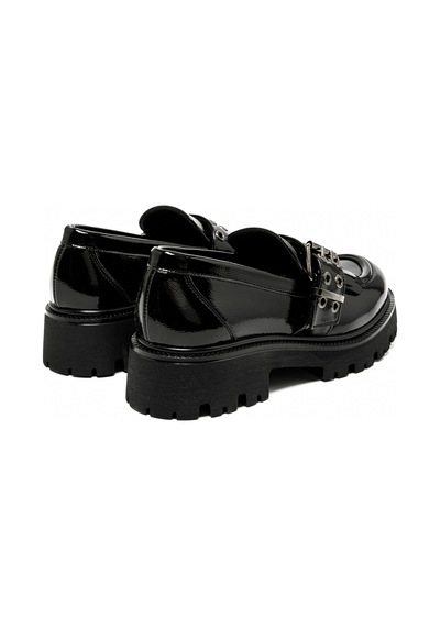 Naplak Nero Oxford Klasik Kadın 6008026 Nacree Napl Nero Siyah