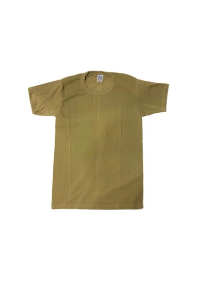 Flaş Erkek Haki 3'lü Asker Fanilası Haki M Olive Green