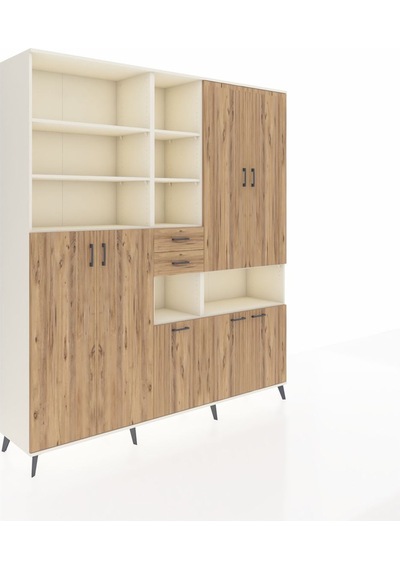 Hyperion Dolap 17 Raflı 2 Çekmeceli 7 Kapaklı 220x44x243 Aytaşı-çam/çam Çok Renkli Hyperion Dolap 17 Raflı 2 Çekmeceli 7 Kapaklı 220x44x243 Aytaşı-çam/çam Çok Renkli