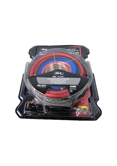 Bm Audio Boschmann Bm-4kıt 8ga Amfi Kablo Seti