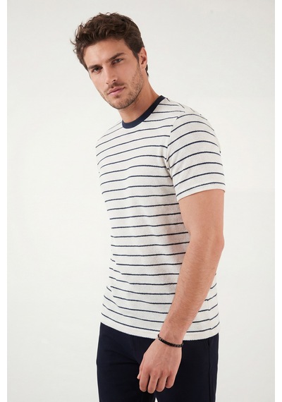 Buratti Erkek T Shirt 5904039 İndigo İndigo