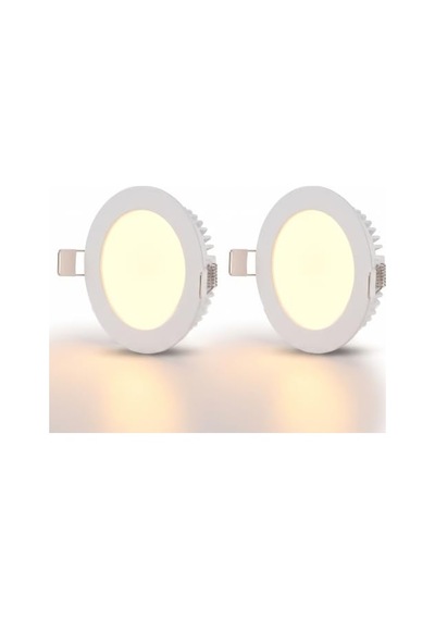 Cata Ct-5145b 6 Watt 6400k Beyaz - Slim Sıva Altı Led Panel Armatür - İnce Kasa Yuvarlak Tavan Spot Lambası, Trafol Diğer