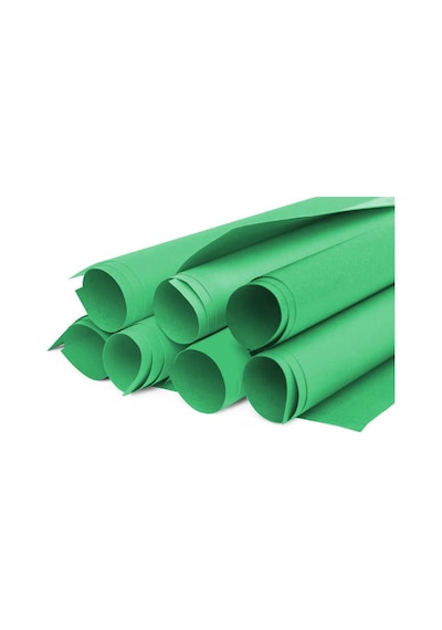 Yeşil Fon Kartonu 10 Adet 50x70 - 120 Gram