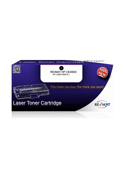 Remat Hp Ce400X (507X) - 11000 Syf Siyah Uyumlu Toner
