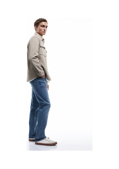 Koton Normal Bel Straight Fit Jean Pantolon - Mark Jean Orta İndigo 6wam40056nd İndigo Koton Normal Bel Straight Fit Jean Pantolon - Mark Jean Orta İndigo 6wam40056nd İndigo
