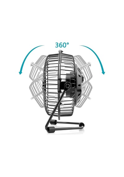 Masa Üstü Usb Fan Soğutucu Vantilatör Klima - Metal Serinletici Mini Vantilatör - Usb Girişli Belirtilmemiş