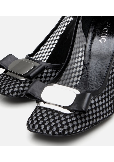 Hotiç Kadın Siyah Fileli Stiletto 01ayh308790a100 Siyah-black Siyah
