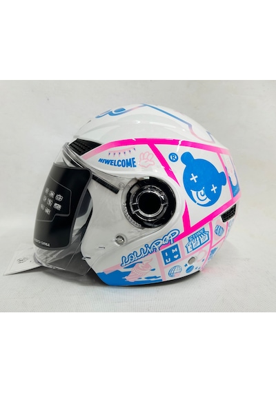 Gdr Yarım Kask Of-627 Şefaf Vizörlü