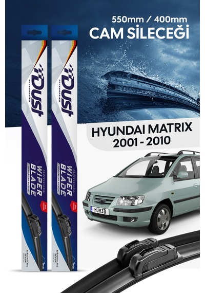 Hyundai Matrix Silecek Takımı 2001-2010 Uyumlu 550mm/400mm
