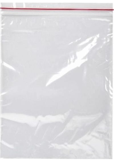 Kilitli Torba, Kilitli Poşet, Naylon Torba 23x31 Cm 100 Lü