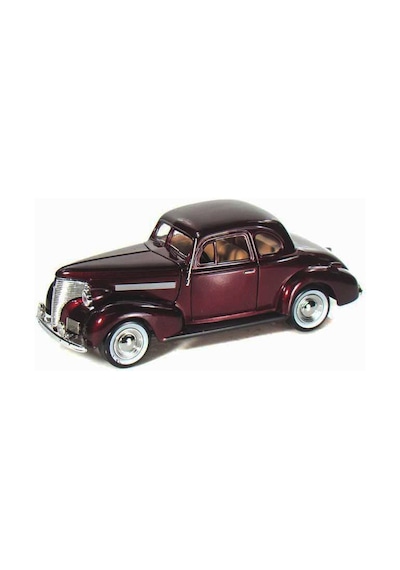 Motormax 1939 Chevrolet Coupe Bordo 1:24 Model Araba Bordo