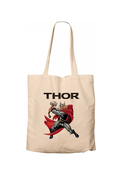 Thor War Krem Kanvas Bez Çanta Krem