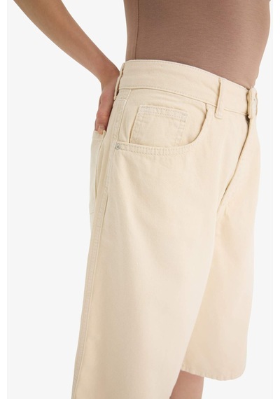 Defacto Coool Normal Bel Kısa Paça Gabardin Bermuda Şort F3133ax25hser105 Ekru Defacto Coool Normal Bel Kısa Paça Gabardin Bermuda Şort F3133ax25hser105 Ekru