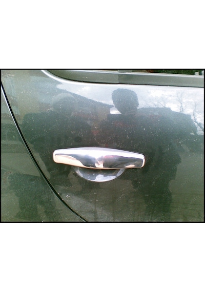 Dacia Duster Uyumlu 2010-2017 Krom Kapı Kolu 4 Kapı Paslanmaz Çelik