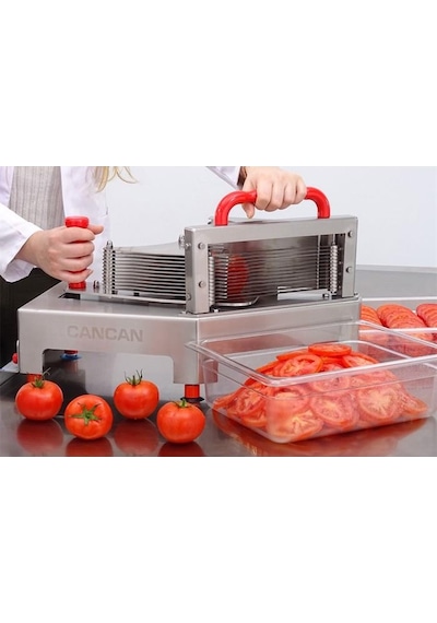 Cancan Profesyonel Domates Ve Mozzarella Dilimleme Makinesi