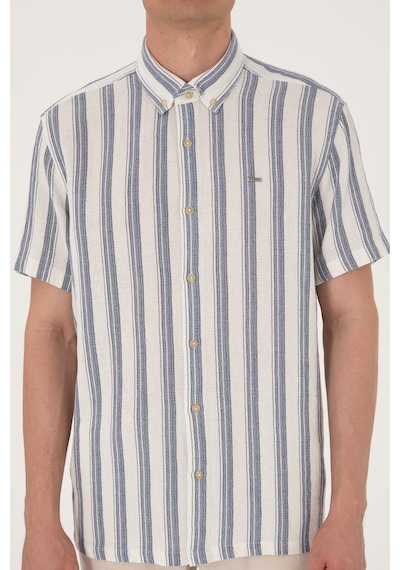 U.s. Polo Assn. Erkek Lacivert Gömlek Kısa Kollu 50299880-vr033 Lacivert