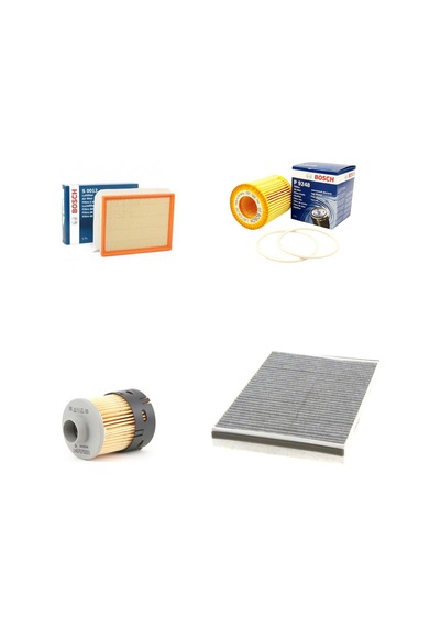 Bosch Filtre Bakım Seti Opel Astra G 1.9 Dizel 1999-2004 Hava + Yağ F + Yakıt F. + Polen Bosch