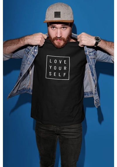 Freedom Store Unisex Erkek/kadın Özel Baskılı Modern Fit %100 Pamuk Bisiklet Yaka T-shirt Siyah Freedom Store Unisex Erkek/kadın Özel Baskılı Modern Fit %100 Pamuk Bisiklet Yaka T-shirt Siyah
