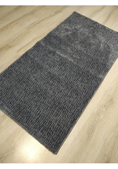 Eko Halı Lotto Lt01 D.Gri Sade Desenli Halı 80X150 Cm