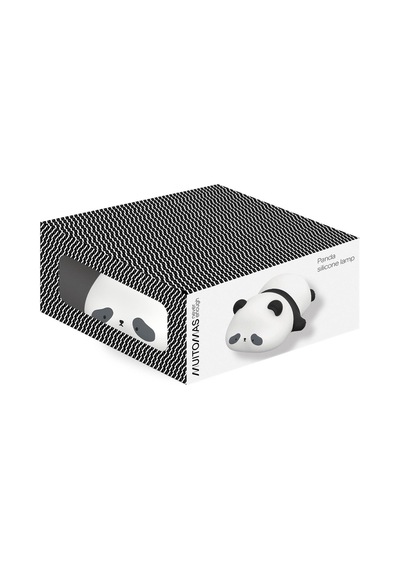 Muıtomas Panda Figürü Slikon Gece Lambası Usb-c Beyaz