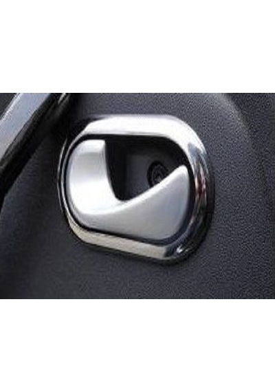 Dacia Duster Krom İç Kapı Kolu Çerçevesi 4 Parça 2010   Üzeri