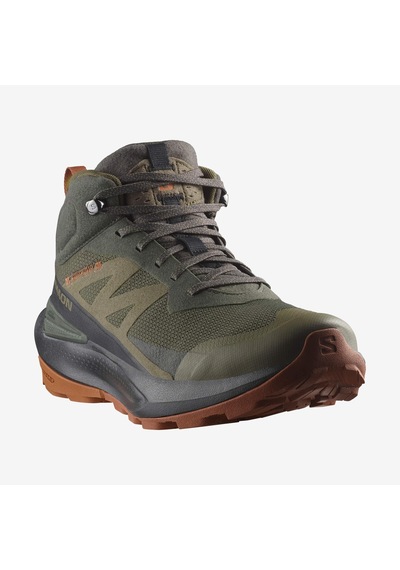 Salomon Elıxır Actıv Mıd Gore-tex Erkek Outdoor Botu Peat L47560300 Yeşil