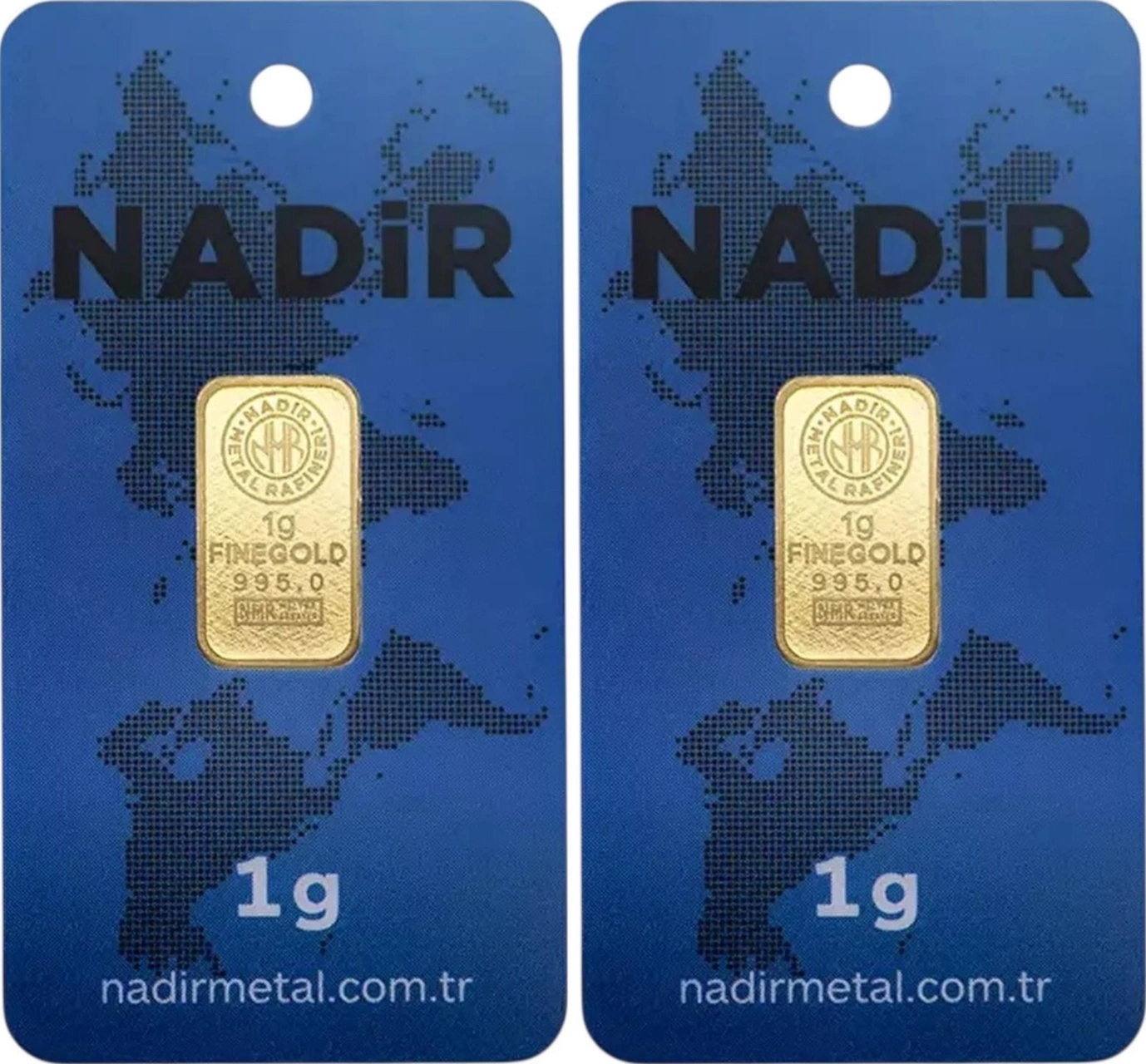 Tuğrul Kuyumculuk 2 Adet 1 Gram 24 Ayar Altın