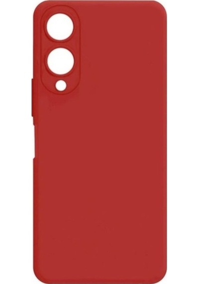Vivo Y17s Kılıf Zore Biye Silikon Kırmızı