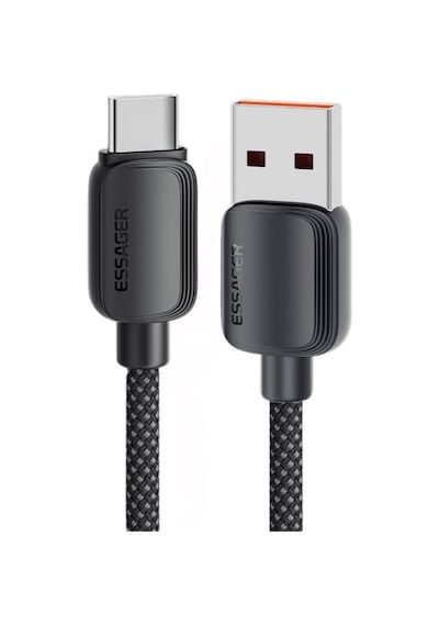 Essager 1 Metre 7a 100w E-marker Süper Hızlı Usb To Type C Şarj Data Kablosu, Akım,ısı, Güçlü Kablo