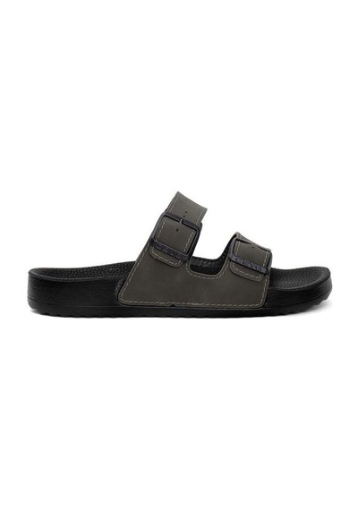 Ceyo Bahama-11 Bantlı Anatomik Taban Kadın Terlik Unisex Haki