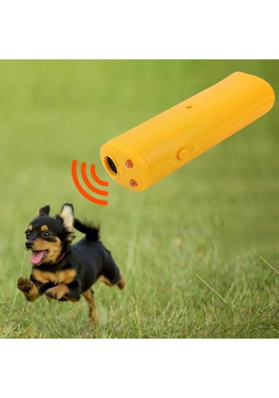 Bay Ultrasonik Köpeksavar Cihaz 150 Desibel, Ses Dalgasıyla Zararsız Koruma, Led Işıklı, Etkili Najmaddin