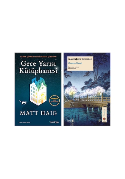 Gece Yarısı Kütüphanesi Matt Haig + İnsanlığımı Yitirirken Osamu Dazai