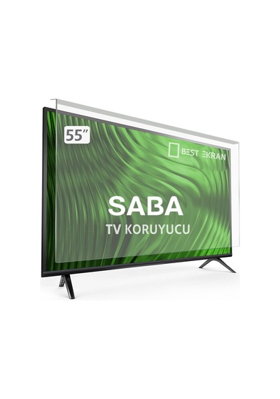 Saba Uyumlu Sb55352 Tv Ekran Koruyucu - Saba Uyumlu 55" İnç 140 Ekran Koruyucu